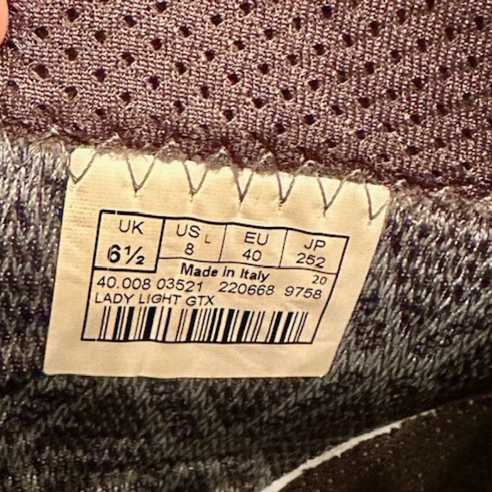 Women's Lowa Lady Light Hiking Boots **BRAND NEW** SLATE/GREEN SIZE 8.0 NO BOX - Picture 14 of 16